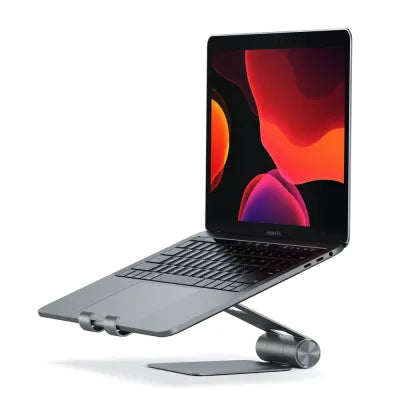 Satechi R1 Foldable Mobile Stand For Laptops & Tablets (Space Grey) - Digital3d.com.au
